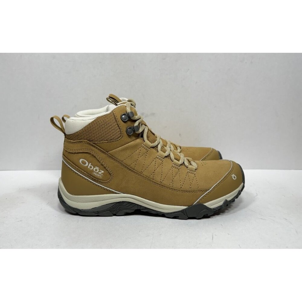 Oboz Ousel Mid Waterproof Hiking Boots Yukon Women's Size 7 Rye